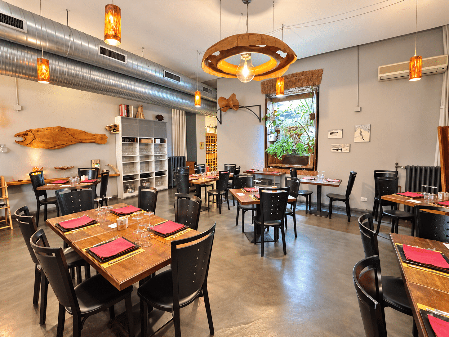 Sala Ristorante Moderna e Accogliente